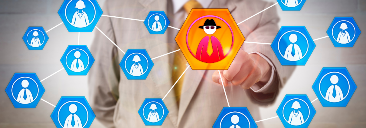 Visual Representation of malicious insider threat