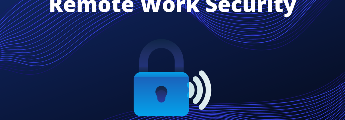 Remote Work Security Graphic