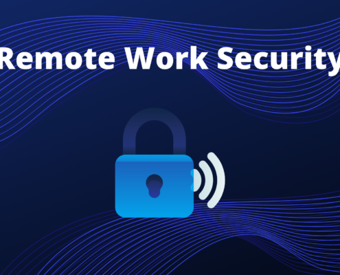 Remote Work Security Graphic