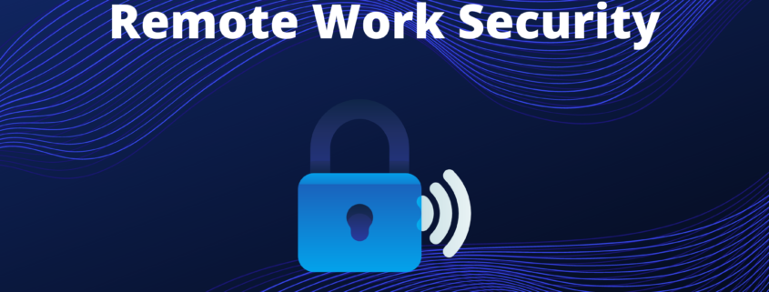 Remote Work Security Graphic